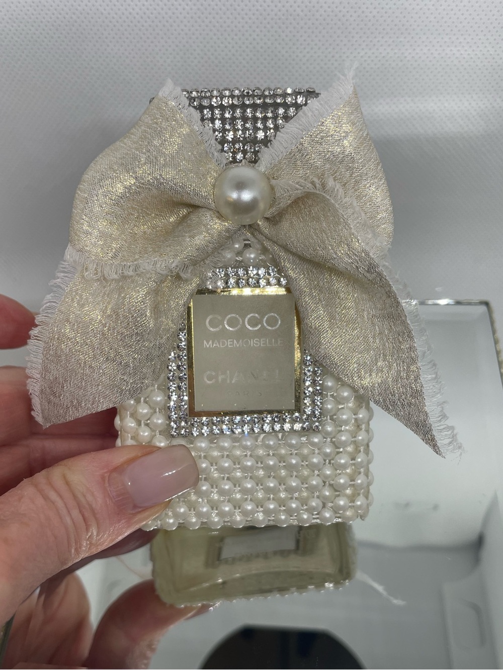 Authentic Bling Coco Chanel Perfume Bottle